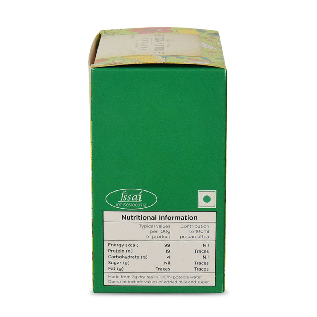 Signature Estates Amalfi Lemon Green Tea Bags with Lemongrass, Orange Peel & Calendula – 10 Pyramid Bags