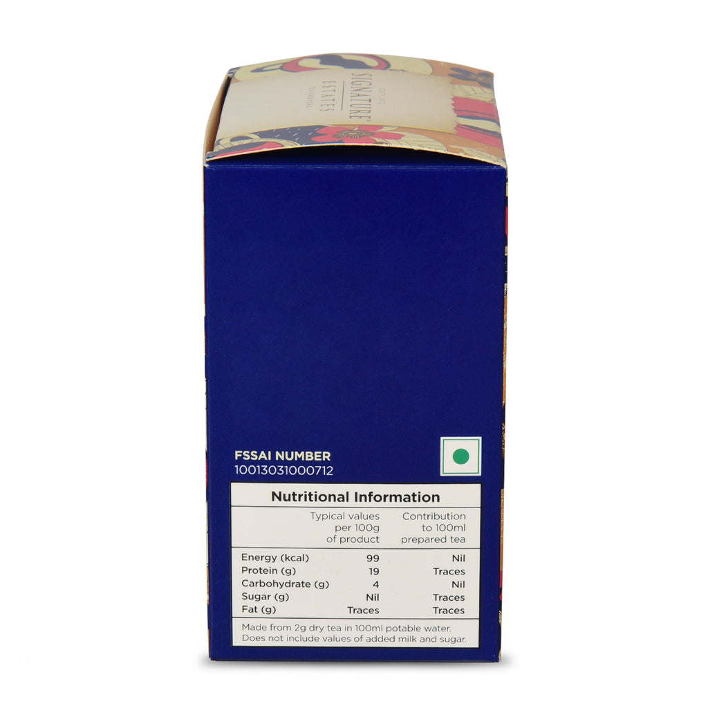 Signature Estates Assam Safari Single Origin Black Tea Bags – 10 Pyramid Bags