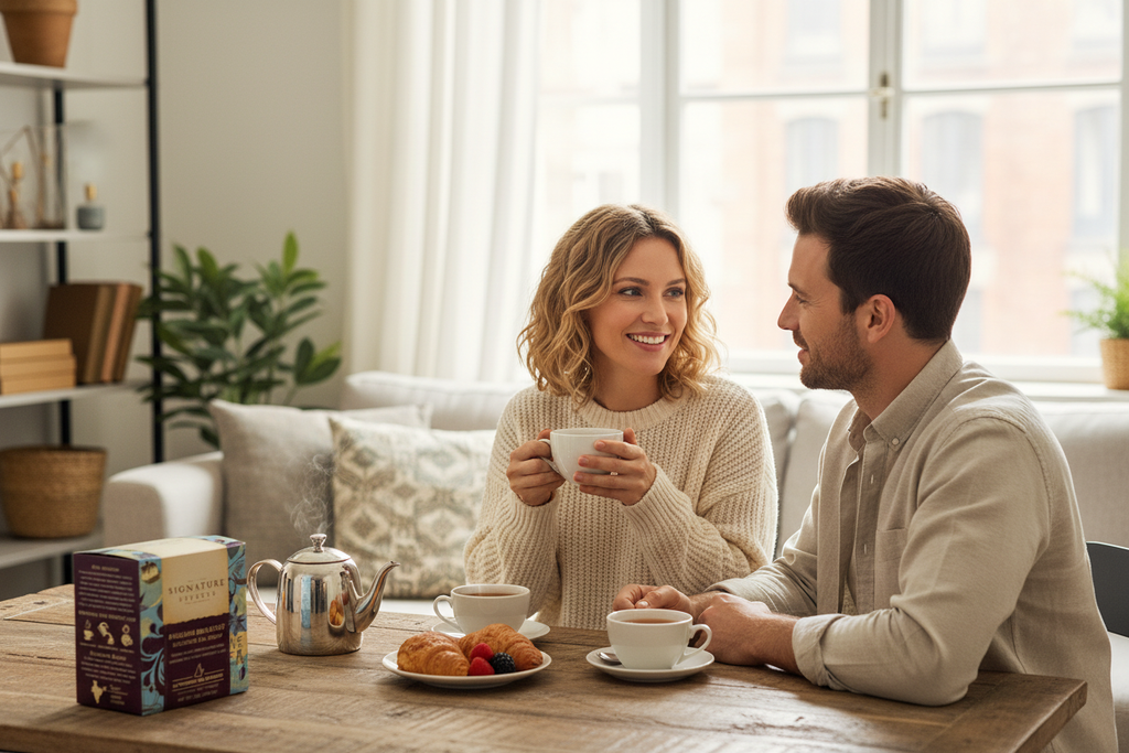 English Breakfast - European Couple