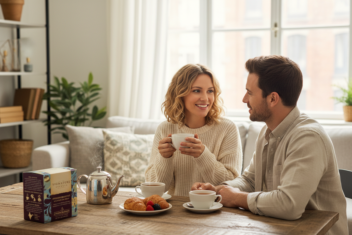 English Breakfast - European Couple